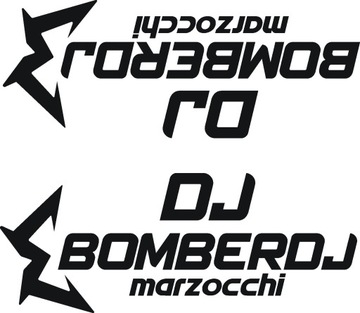 MARZOCCHI BOMBER DJ naklejki widelec amortyzaror