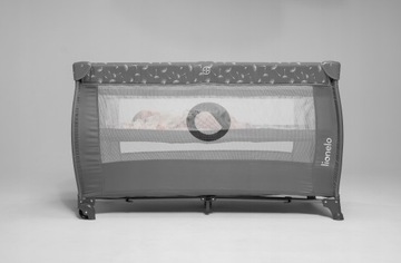 ДВУХЯРОВАЯ кроватка Lionelo Stefi