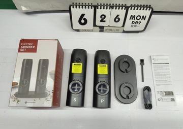 НАБОР ЭЛЕКТРИЧЕСКОЙ МЕЛЬНИЦЫ ДЛЯ ПЕРЦА И СОЛИ, ИЗ 2 ПРЕДМЕТОВ ВЫСОКОГО КАЧЕСТВА