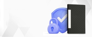 Кожаная визитница, Элегантный подарок для начальника, из искусственной кожи черного цвета