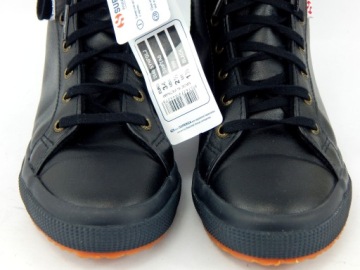 Кожаные туфли SUPERGA, размер 34\21,7 см.