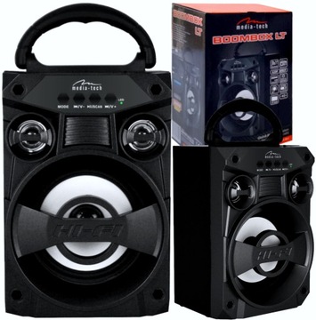BOOMBOX GŁOŚNIK PRZENOŚNY BLUETOOTH MT3155 RADIO