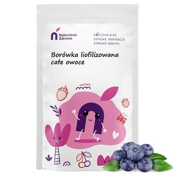 Borówka Liofilizowana Całe Owoce Eneczka Kids 20g