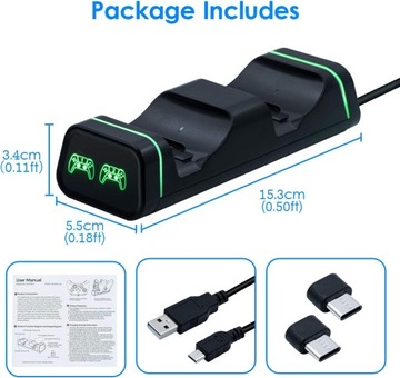 Stacja dokująca ładowarka kontrolera do PS5 XBOX