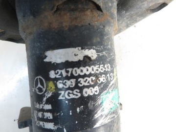 MCPHERSON LEVÝ PŘEDNÍ MERCEDES-BENZ VITO W639 110 CDI 6393206613