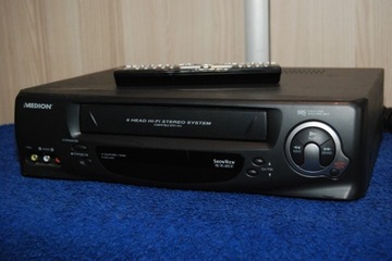 Magnetowid VHS Medion/Daewoo 6 głowic stereo
