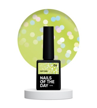 Baza hybrydowa NAILSOFTHEDAY Party base 04 10 ml