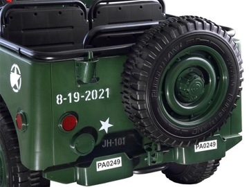 Автомобиль на аккумуляторе для 3 человек J E E P Willys Pilot PA0249