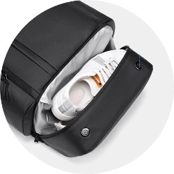 Рюкзак Outwalk 7716 для ноутбука 15,6, карман для обуви, черный