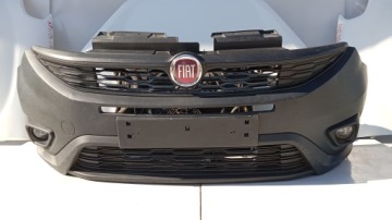 Передняя часть Fiat Doblo II 15 в сборе - капот, крыло, бампер, фонари.