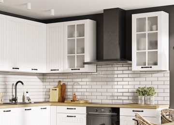 Кухня классическая KAM Mono F4 280 x 230 MATTE GREY