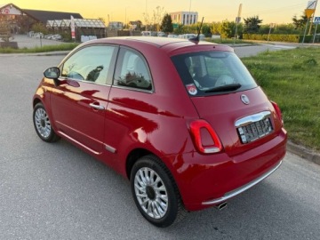 Fiat 500 II Seria 4 1.2 69KM 2019 Fiat 500 Piekn 500 1.3Benz.70KM Otwierany Dach Parktroniki Wspomaganie CITY, zdjęcie 4