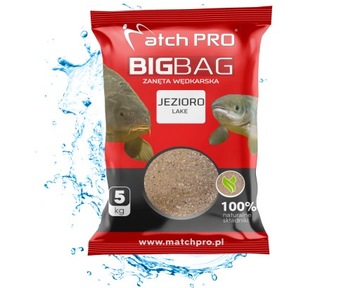 Zanęta wędkarska UNIWESALNA na wody stojące, MatchPro BIG BAG JEZIORO 5 kg