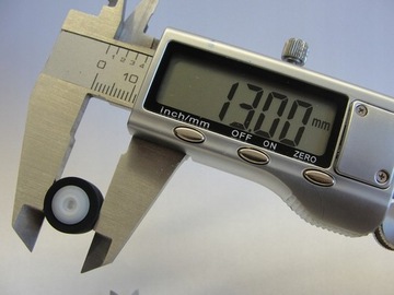 + unitra KASPRZAK RM221 RM222 RMS451 rolka dociskowa 2x13mm NOWA +