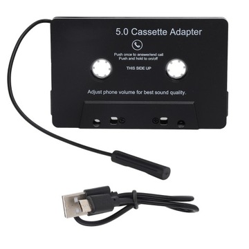 ADAPTER KASETY BLUETOOTH5.0 AUTA AUDIO ODBIORNIK