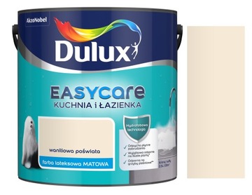 DULUX FARBA KUCHNIA ŁAZI. WANILIOWA POŚWIATA 2.5L