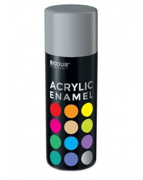 SPRAY FARBA AKRYLOWA RAL 7046 szary SZYBKO SCHNIE