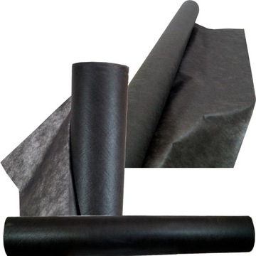 AGROWŁÓKNINA NA CHWASTY 50g/m2 CZARNA 1,6x100m UV
