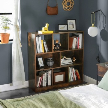 ПОЛКА LOFT RUSTIC BROWN VINTAGE 97,5 x 100 x 30 см