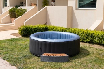 САДОВЫЙ СПА с ГИДРОМАССАЖЕМ MSpa НАДУВНОЙ 6 чел. UVC COMFORT BERGEN MEDIUM