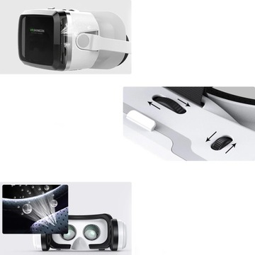 Shinecon G04BS 3D VR-очки + наушники BT