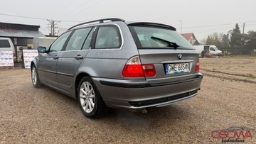 BMW Seria 3 E46 Touring 320 d 150KM 2004 BMW Seria 3 2.0d 150 KM automat skory bi xenon Czarny sufit stan tech per, zdjęcie 9