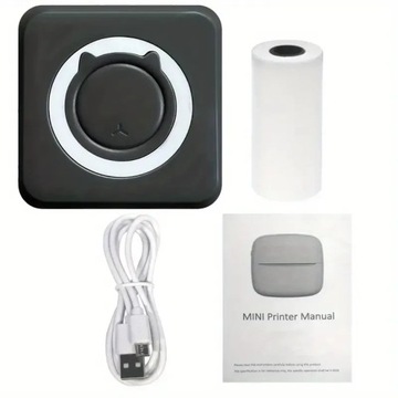 Портативный мини-термопринтер для детей C15 Bluetooth Drukuś