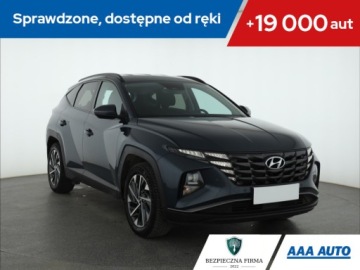 Hyundai Tucson IV SUV 1.6 T-GDI 48V 150KM 2022 Hyundai Tucson 1.6 T-GDI 48V MHEV, Salon Polska