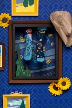 Носки до щиколотки Many Mornings Van Gogh 43-46