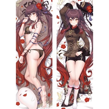 Poduszka dakimakura 150x50 Genshin Impact Hu Tao