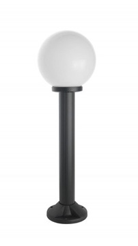 Lampa ogrodowa KULA słupek lampa zewnętrzna 70cm - Trwała i stylowa