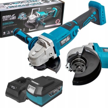 Угловая шлифовальная машина DEDRA 18 В Li-Ion DED7051 + 4 Ач