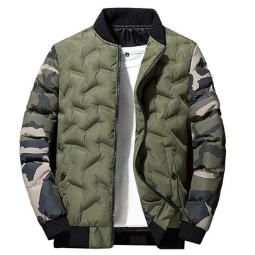 S KURTKA BOMBERKA PIKOWANA ARMY MILITARY STYL
