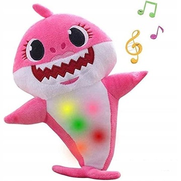 32cm BABY SHARK REKIN MASKOTKA ŚPIEWA