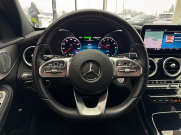 Mercedes Klasa C W205 Kombi Facelifting HYBRYDA 2.0 300 de 306KM 2020 Mercedes-Benz C 300 Plug In AMG Line / CarPlay / 1, zdjęcie 13