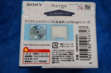 Мини-диск SONY MD 74мин ЯПОНИЯ