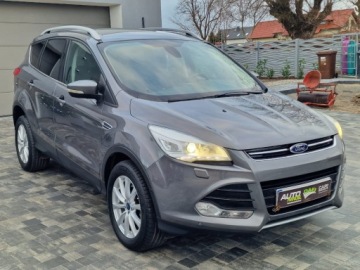 Ford Kuga II SUV 2.0 Duratorq TDCi 163KM 2014 Ford Kuga 2.0 163Ps Automat Navi Skora Alu Piekny Gwarancja 2.0 Diesel, zdjęcie 8