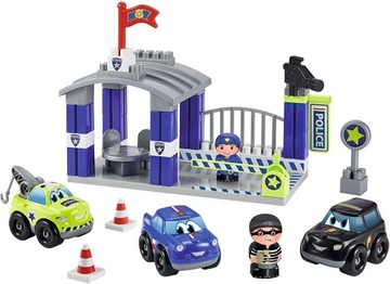 OUTLET POSTERUNEK POLICJI SAMOCHODY FIGURKI ABRICK