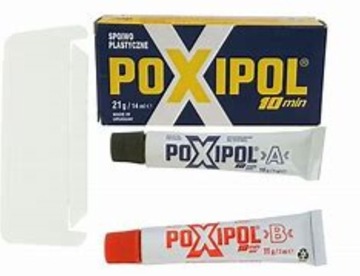 Klej Poxipol 14 ml szary