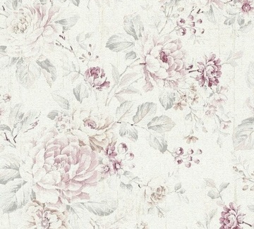 Tapeta na FLIZELINIE - Kwiaty- Decoupage- RASCH