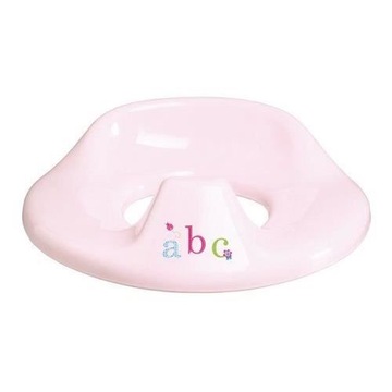 Bébé-jou NAKŁADKA NA TOALETĘ ABC Jasnoróżowa