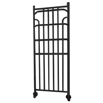 ретро радиатор Minas 80 x 53 матовый черный