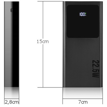 POWER BANK bateria przenośna 20000 do telefonu Huawei Y6 2019