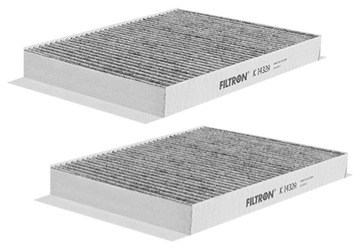 2× FILTRON K 1432A-2X FILTR VENTILACE PROSTORU SPOLUJEZDCE