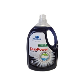 Płyn do prania Cleanhom DuoPower Black 3,3l/110prań żel ubrań czarnych