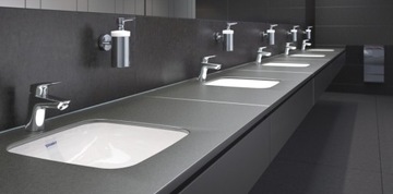 GROHE + смеситель для душа + смеситель для умывальника HANSGROHE