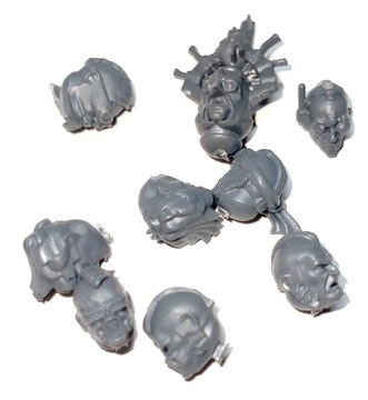 S25 Orlock Head Główki 9szt