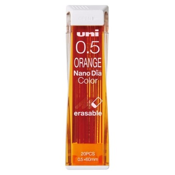 Grafity UNI Nano Dia 0,5 mm - HB (pomarańczowe)