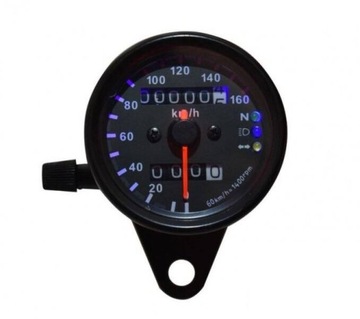 Licznik prędkościomierz uniwersalny 0-160 km/h podświetlenie kontrolki