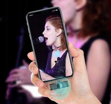 ПЕРЕЗАРЯЖАЕМЫЙ беспроводной микрофон для iPhone